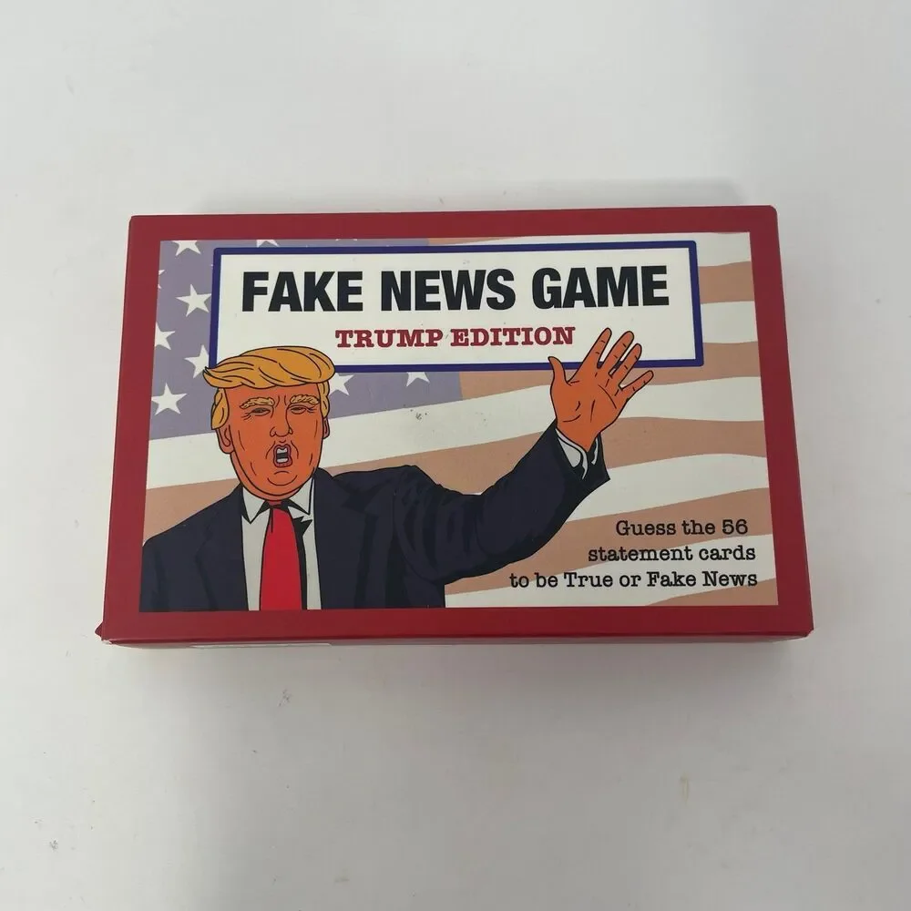 Fake News Game‎ Trump Edition Trivia Party Card Game